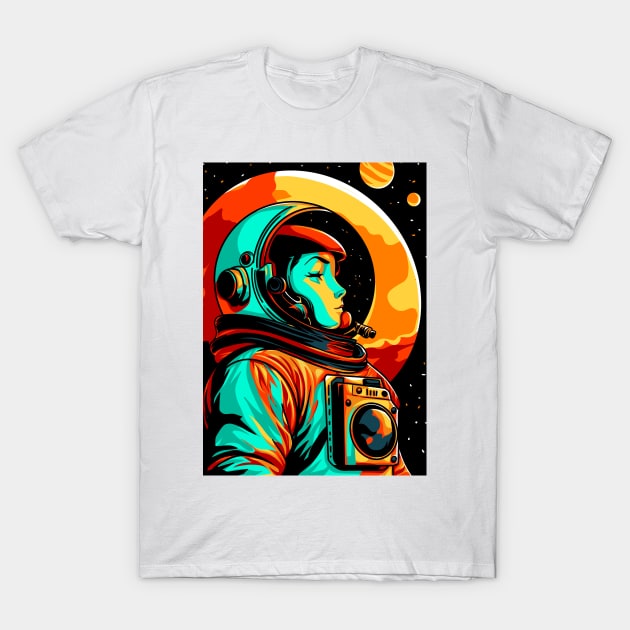 Astronaut T-Shirt by Rekayasabumi